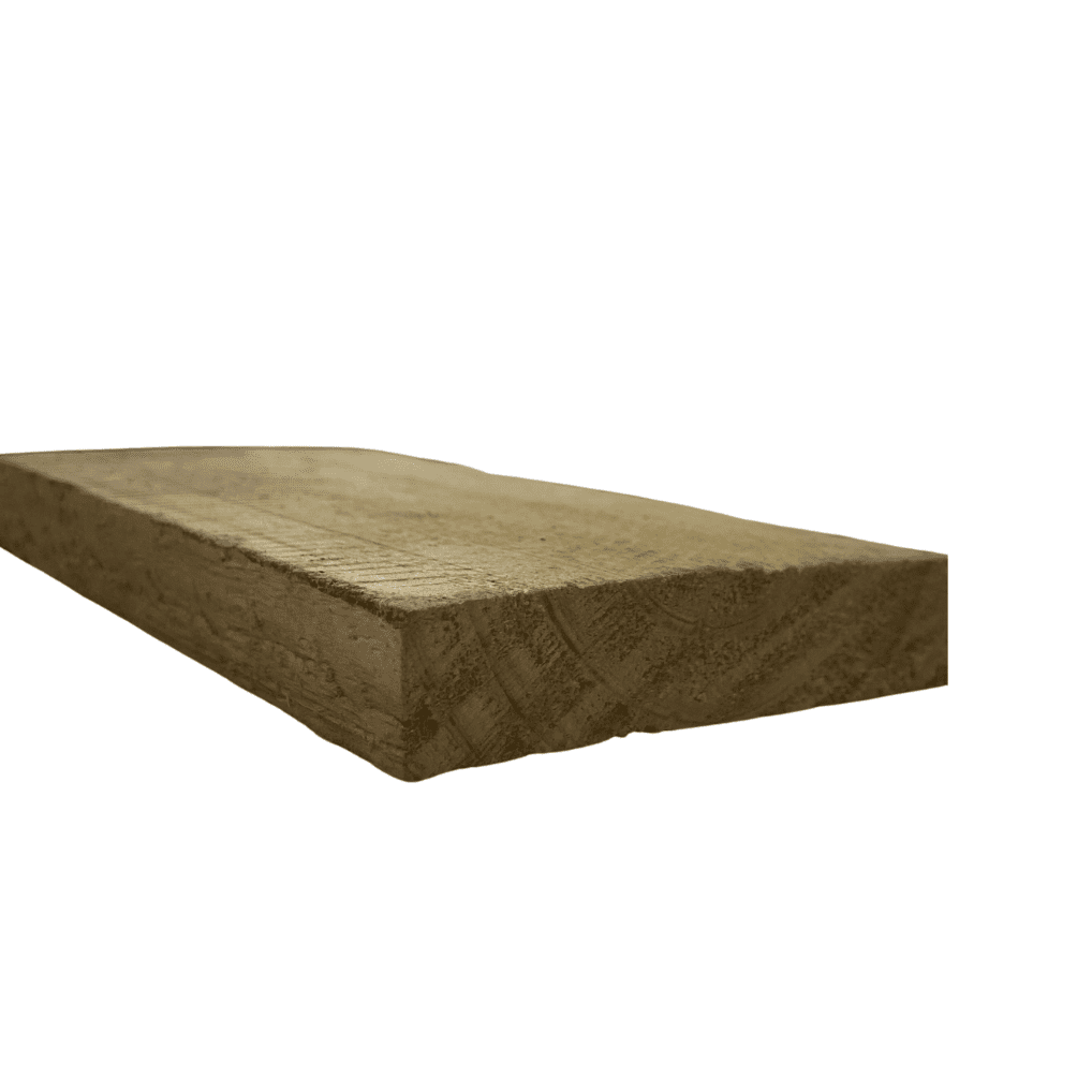 Pino Bruto Impregnado 1"×4" × 3,20 mts