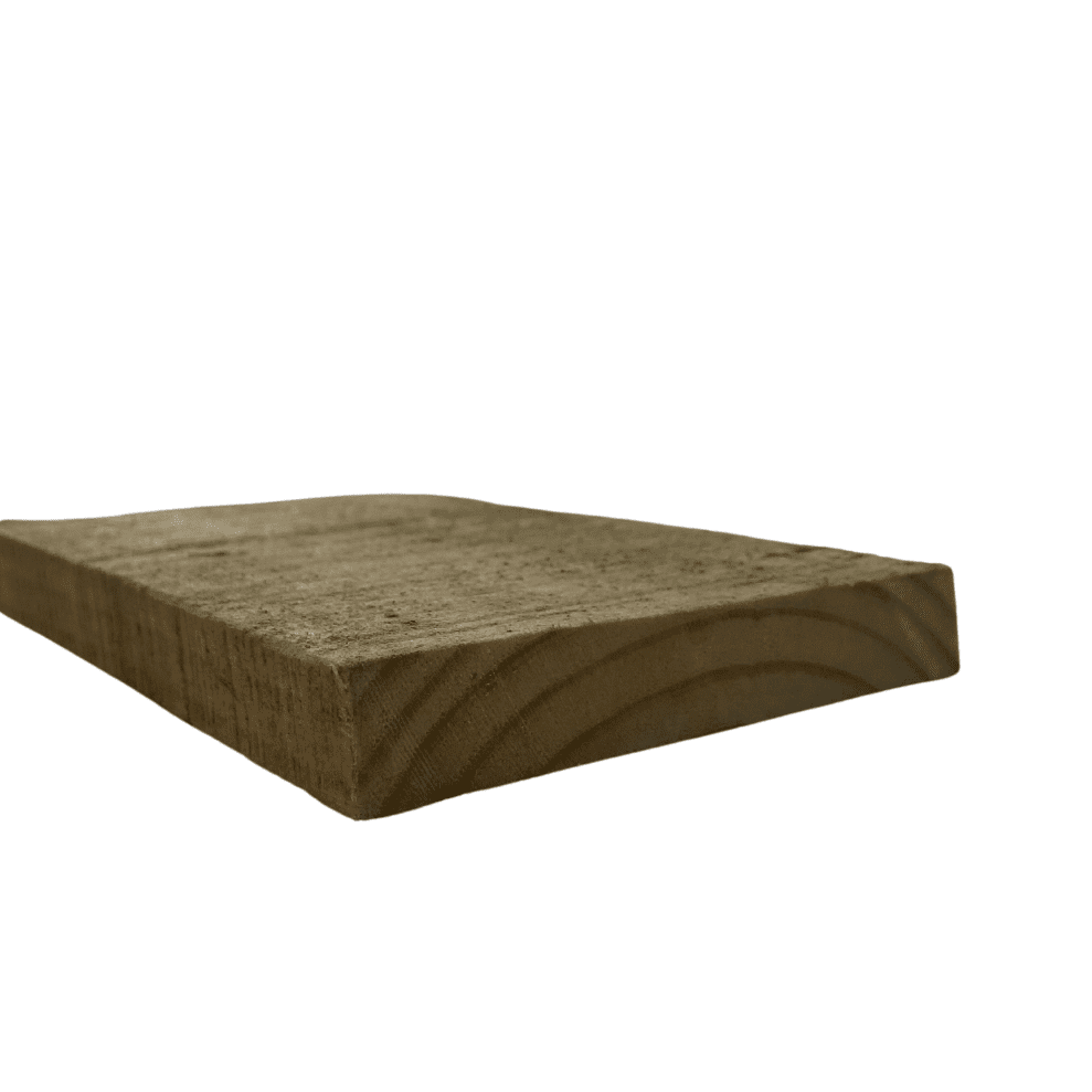 1" x 5" x 3.20mts raw impregnated pine