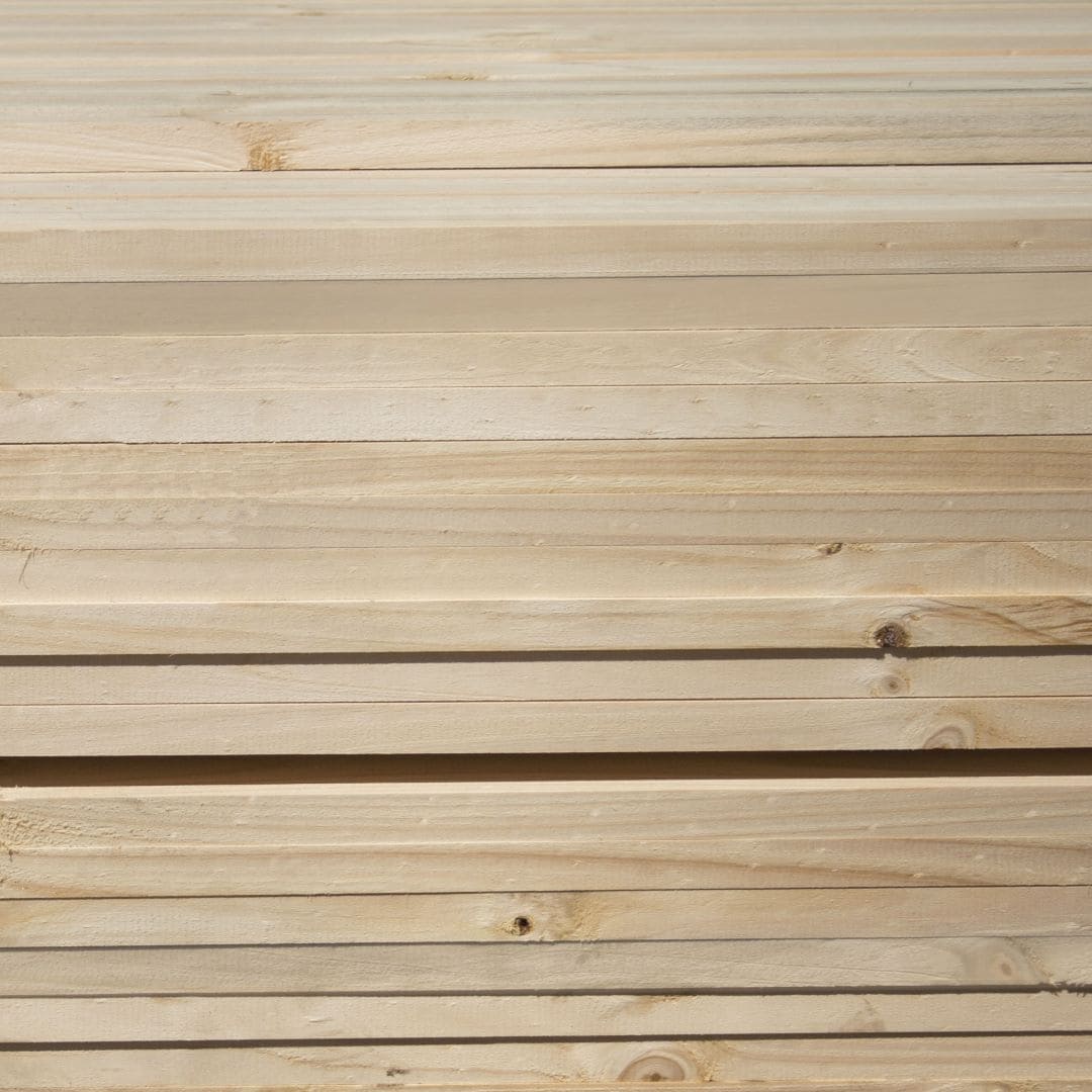 1" x 4" x 3.20m Brushed Impregnated Pine