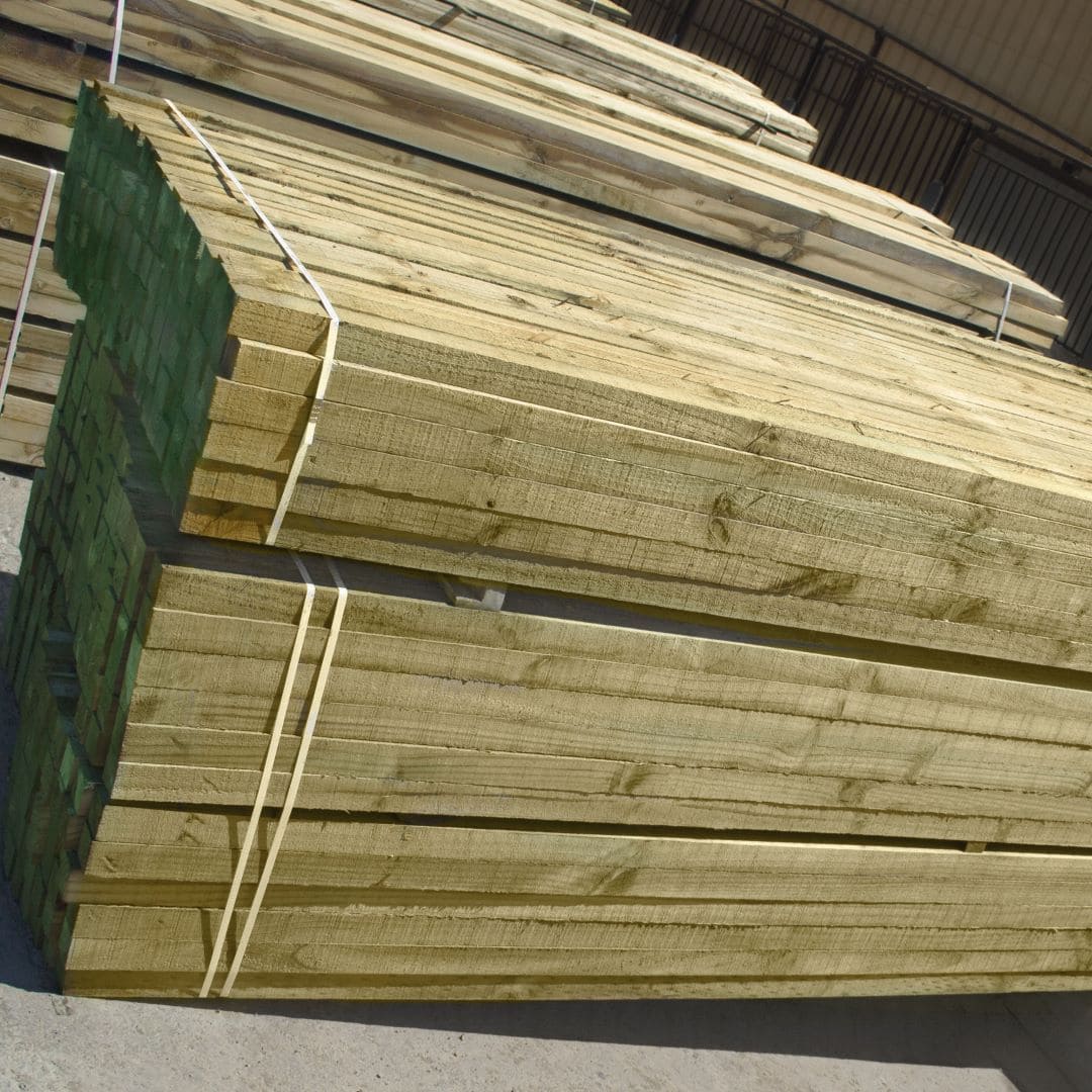 2" x 3" x 3.20mts raw impregnated pine