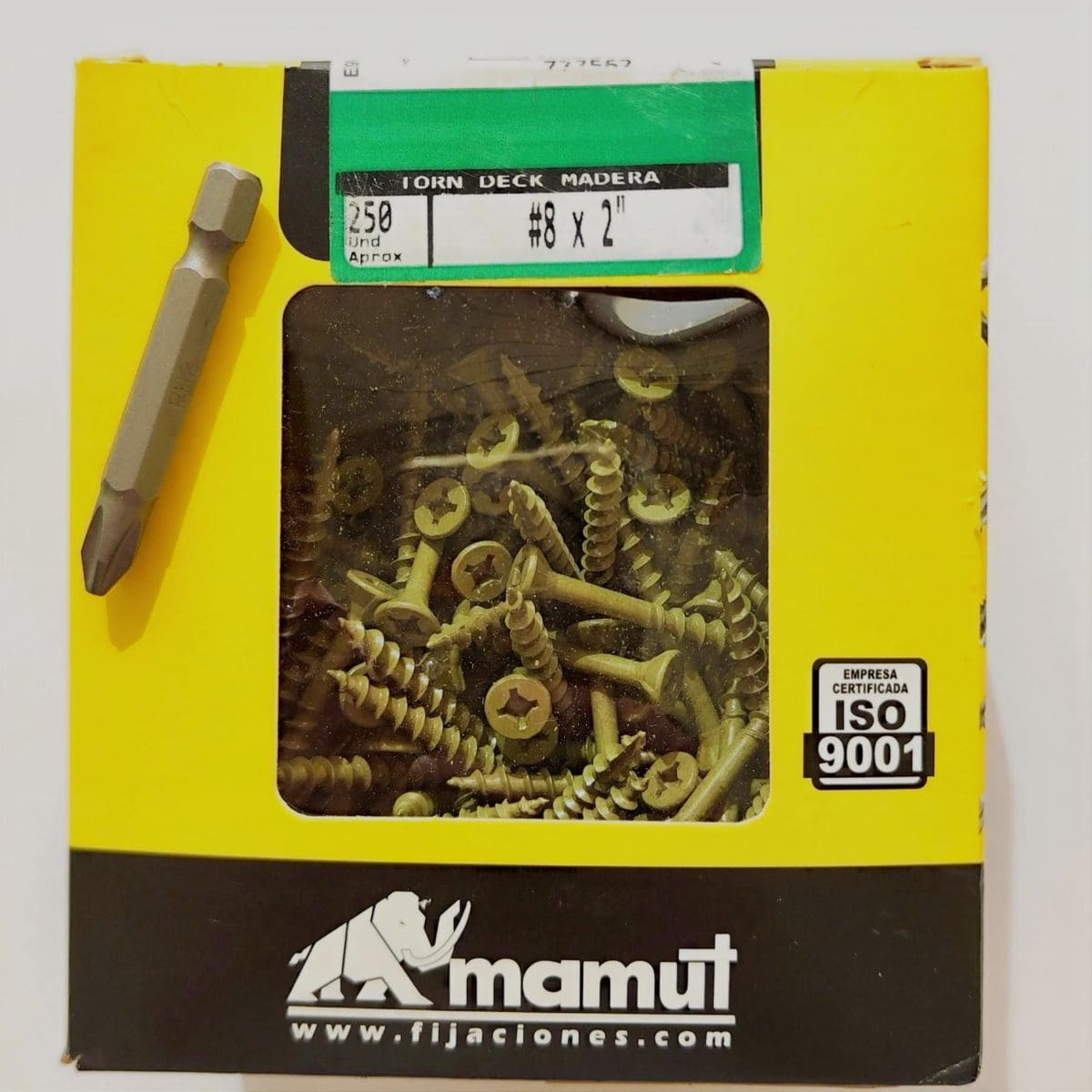“Ruspert Green” Wood Deck Screw –