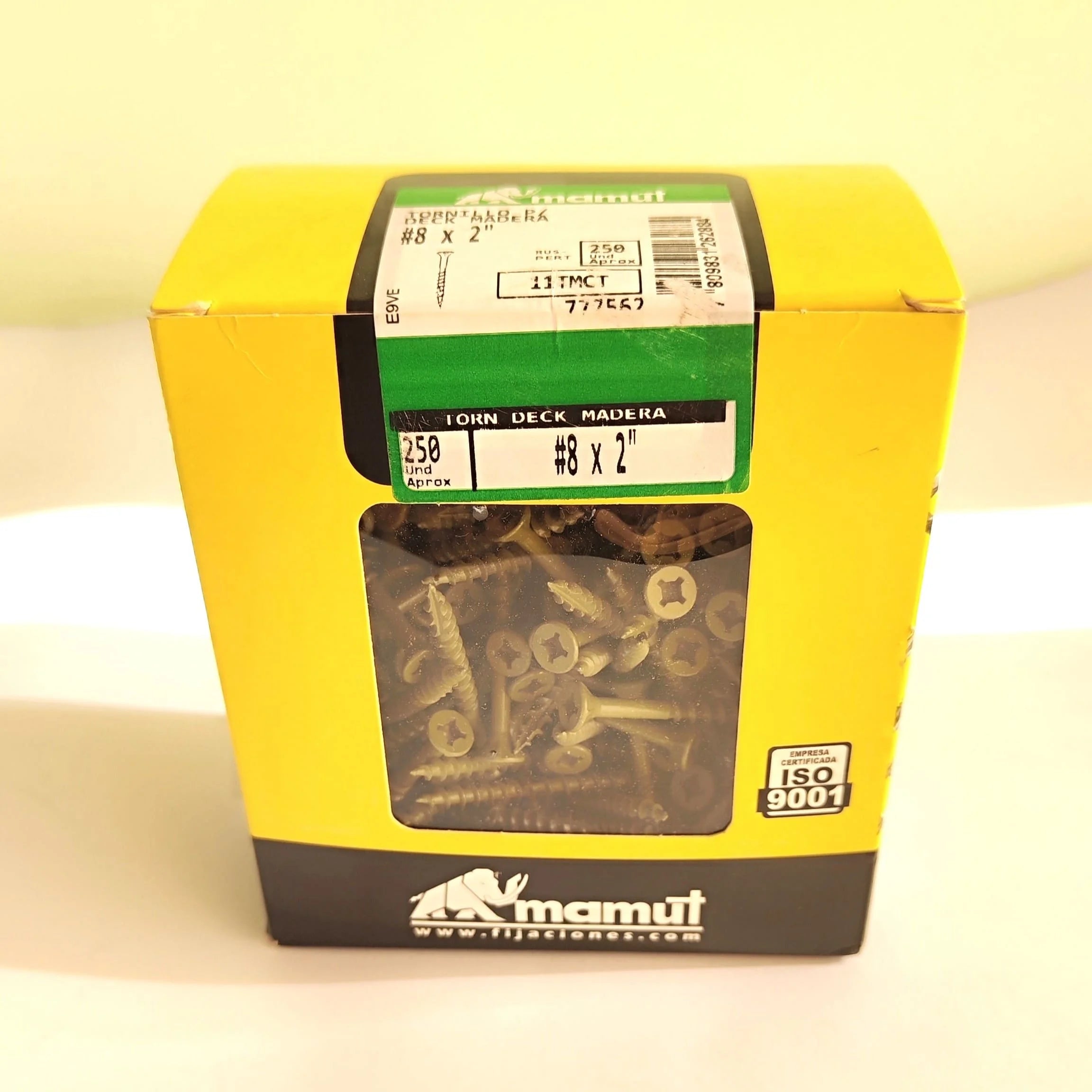 Tornillo Madera Deck “Ruspert Verde” –