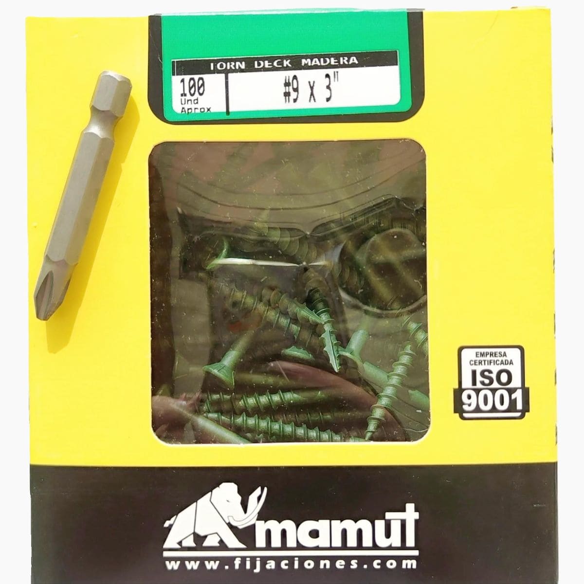 “Ruspert Green” Wood Deck Screw –