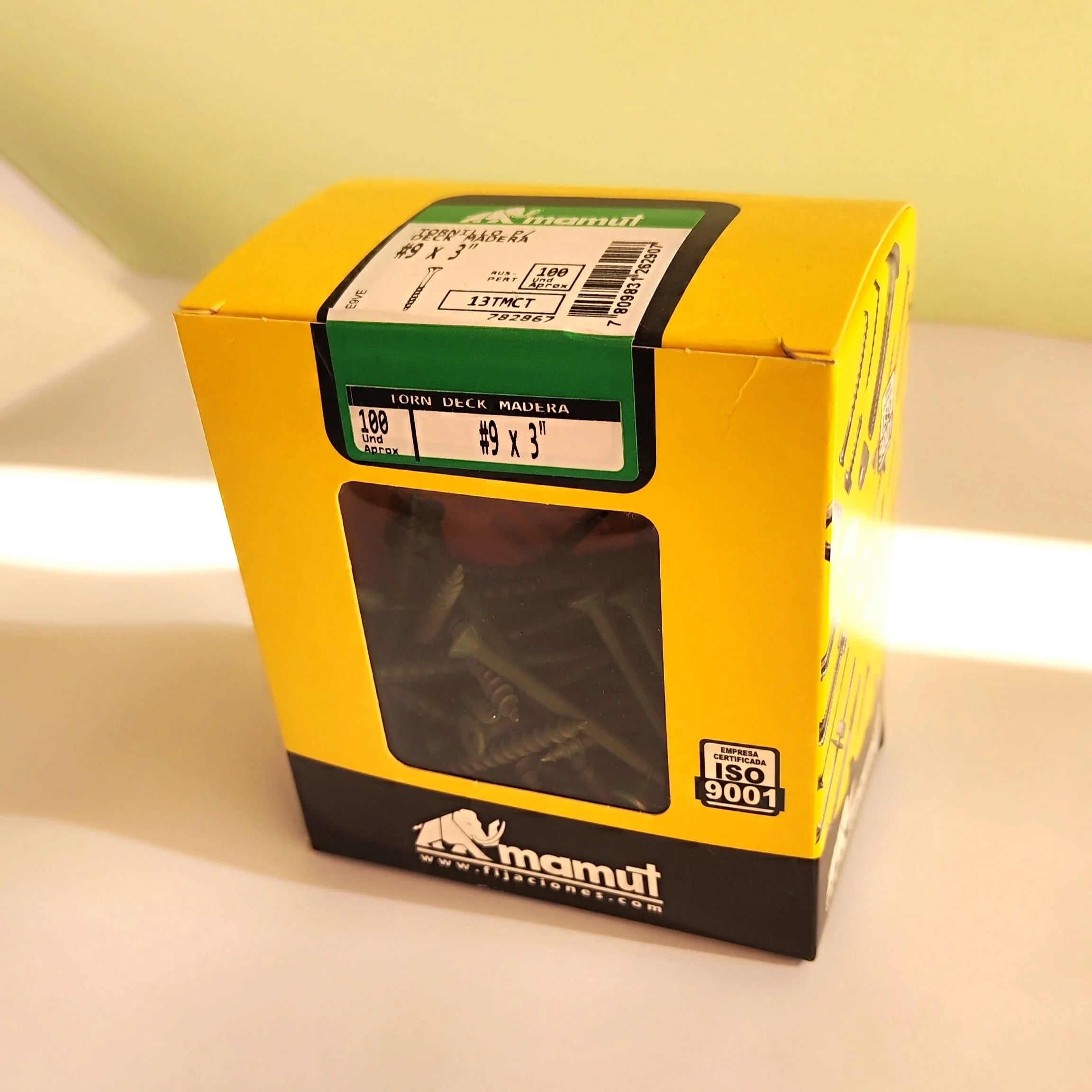 Tornillo Madera Deck “Ruspert Verde” –