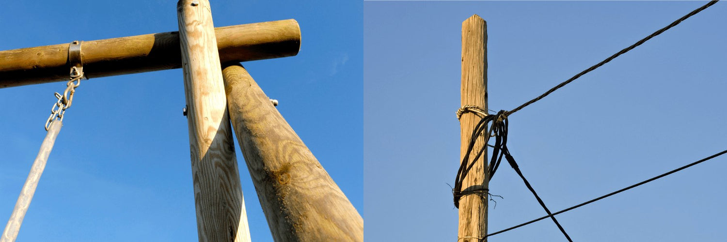 Postes | postes de madera | rollizos | polines