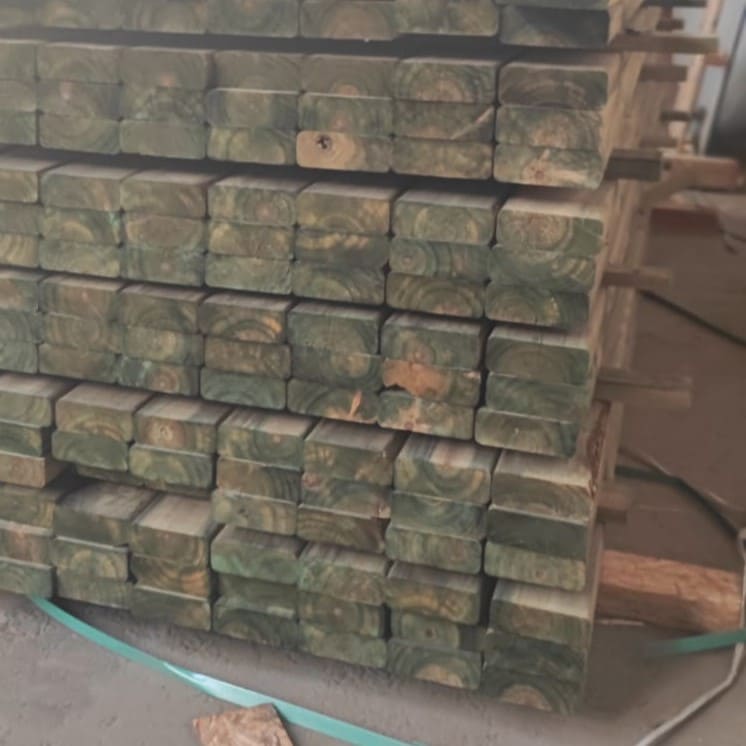 2" x 5" x 3,20 mts Deck Terraza Pino Impregnado