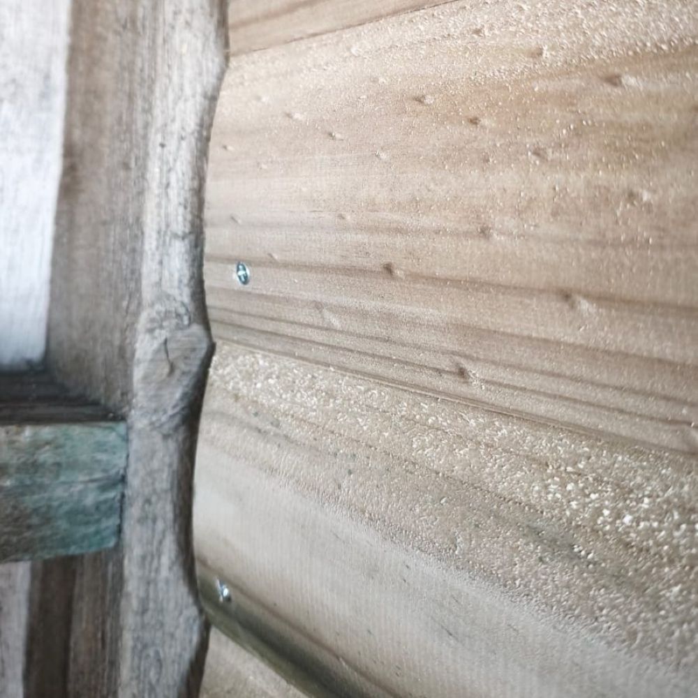 Medialuna Pino Impregnado 1" x 5" x 3.20mts