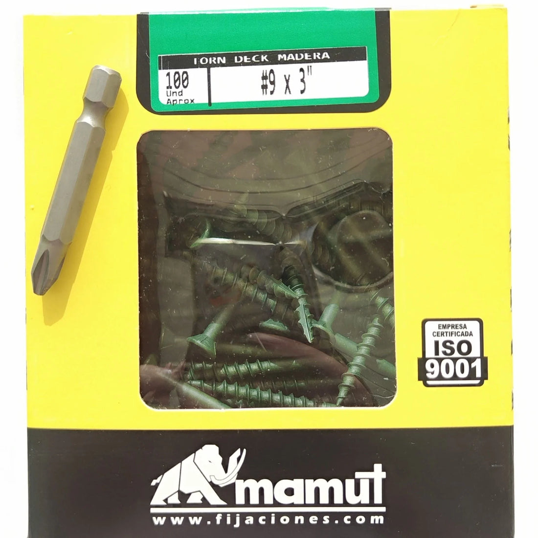 Tornillo Madera Deck “Ruspert Verde” – 