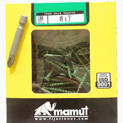 “Ruspert Green” Wood Deck Screw – 
