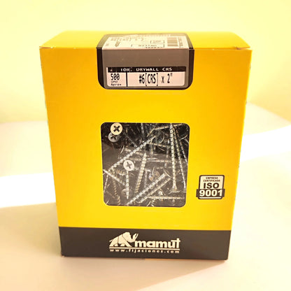 Tornillo Drywall Rosca Gruesa Zincado – 